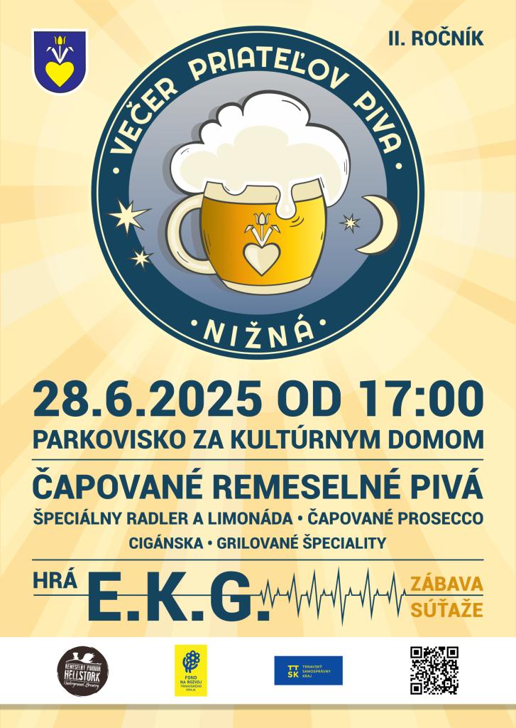Plagát_Večer priateľov piva