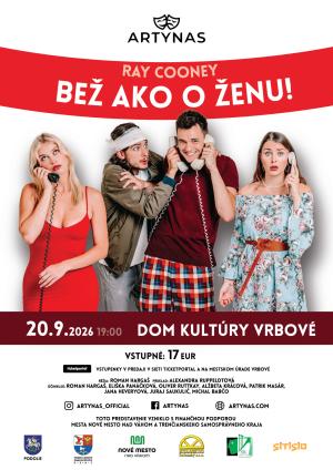Plagát - Bež ako o ženu